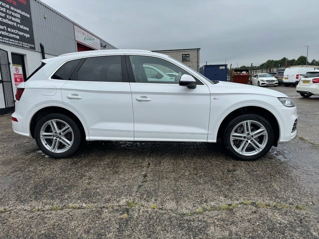 Audi Q5 2.0 Tdi S Line Suv S Tronic Quattro Eur WX18UHY White #5