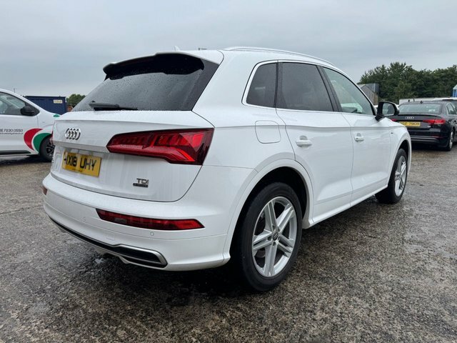 Audi Q5 2.0 Tdi S Line Suv S Tronic Quattro Eur WX18UHY White #6