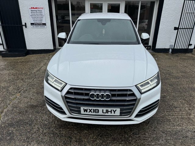 Audi Q5 2.0 Tdi S Line Suv S Tronic Quattro Eur WX18UHY White #4