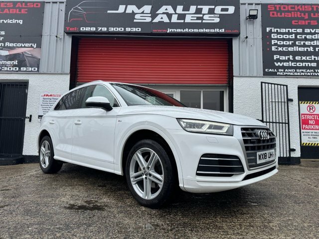 Audi Q5 2.0 Tdi S Line Suv S Tronic Quattro Eur WX18UHY White
