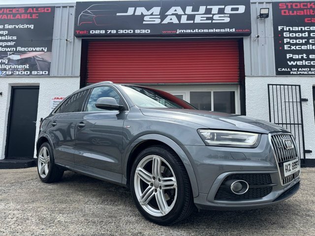 Audi Q3 2.0 Tdi S Line Plus Suv S Tronic Quattr Blue #3