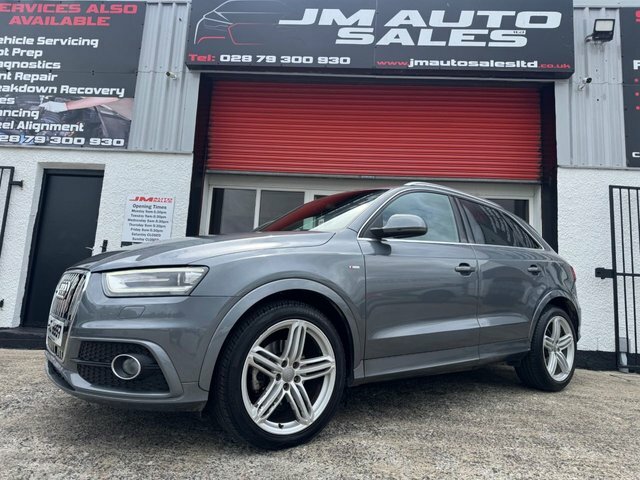 Audi Q3 2.0 Tdi S Line Plus Suv S Tronic Quattr Blue #4