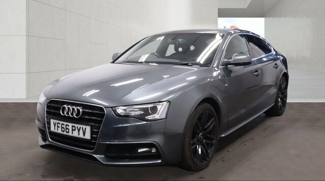 Audi A5 2.0 Tdi S Line Sportback Euro 6 Blue #2