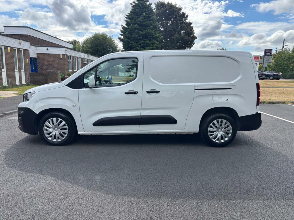 Peugeot Partner 1.5 Bluehdi 850 Professional Long Crew Van Double White #4