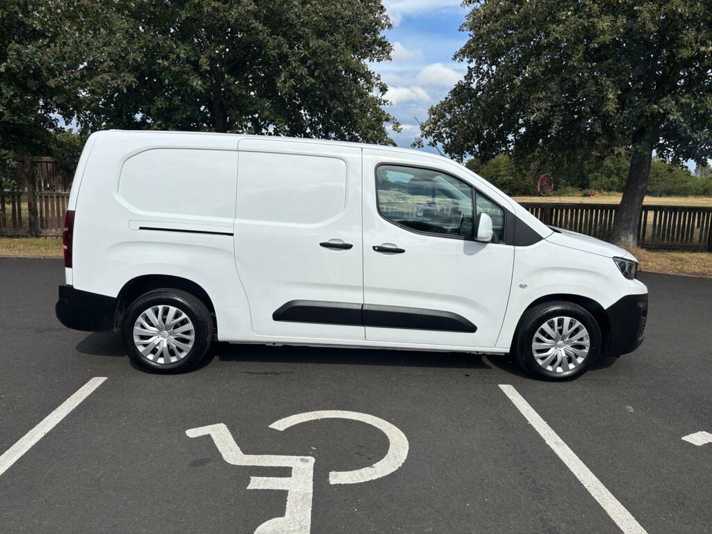 Peugeot Partner 1.5 Bluehdi 650 Professional Standard Panel Van Sw White #8