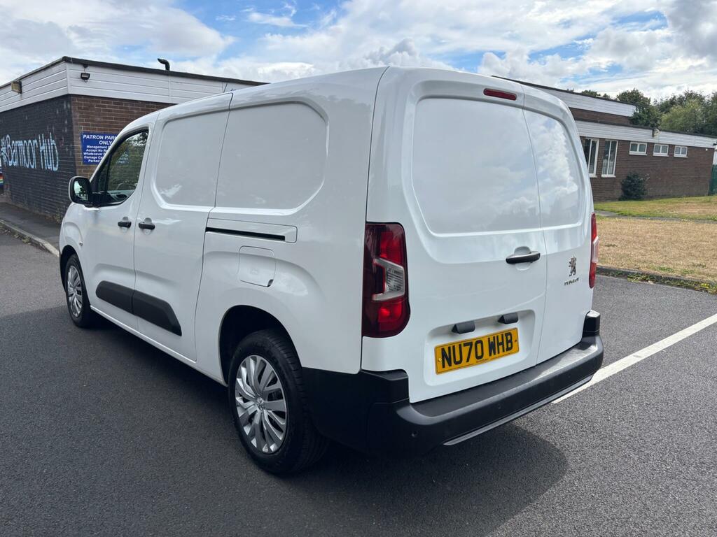 Peugeot Partner 1.5 Bluehdi 850 Professional Long Crew Van Double White #5