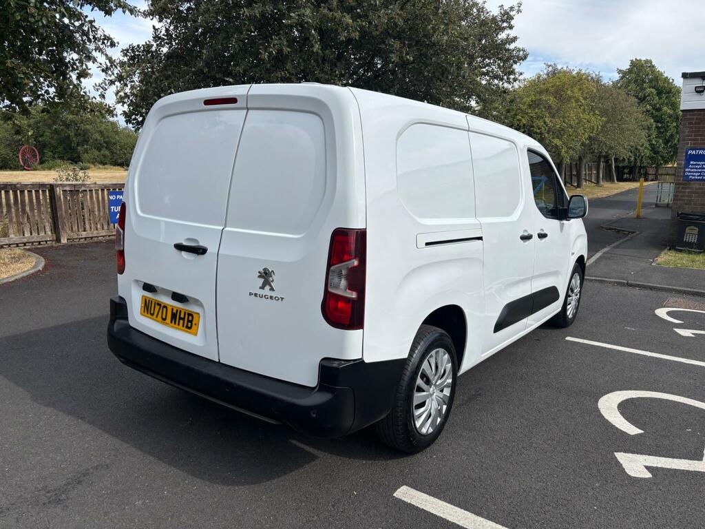 Peugeot Partner 1.5 Bluehdi 650 Professional Standard Panel Van Sw White #7