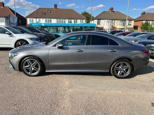 Mercedes-Benz CLA Class 2024 1.3 Cla200h Mhev Amg Line Executive Coupe 7 Grey #3