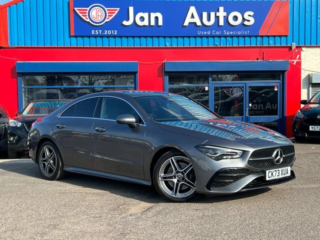 Mercedes-Benz CLA Class 2024 1.3 Cla200h Mhev Amg Line Executive Coupe 7 Grey #4