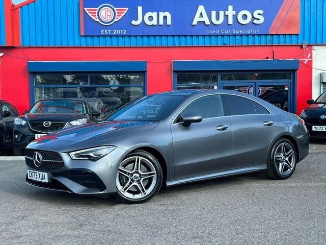 Mercedes-Benz CLA Class 2024 1.3 Cla200h Mhev Amg Line Executive Coupe 7 Grey #5