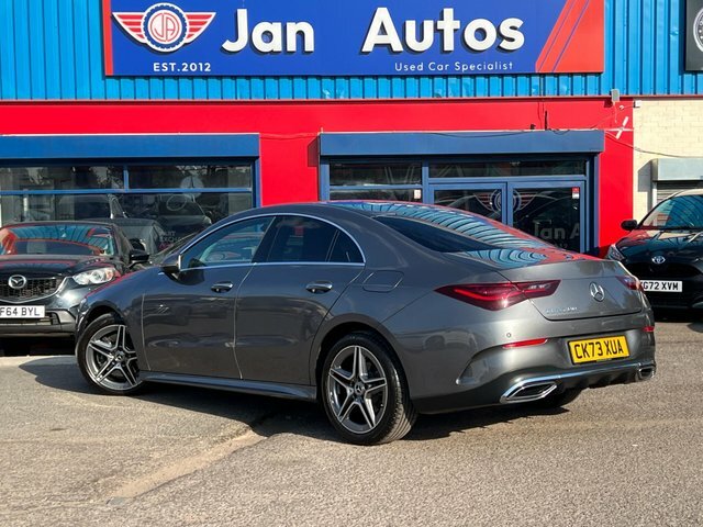 Mercedes-Benz CLA Class 2024 1.3 Cla200h Mhev Amg Line Executive Coupe 7 Grey #6