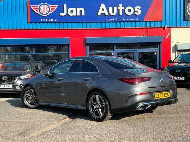Mercedes-Benz CLA Class 2024 1.3 Cla200h Mhev Amg Line Executive Coupe 7 Grey #2