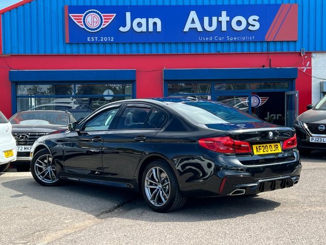 BMW 5 Series 2020 2.0 520D Mht M Sport Euro 6 Ss Black #2