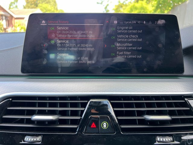 BMW 5 Series 3.0 540I Mht M Sport Touring Steptronic Xdrive Eur Blue #9
