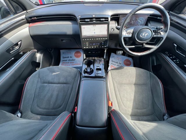 Hyundai Tucson 2023 1.6 T-gdi 13.8Kwh N Line 4Wd Euro 6 Ss DL72MKF Black #3