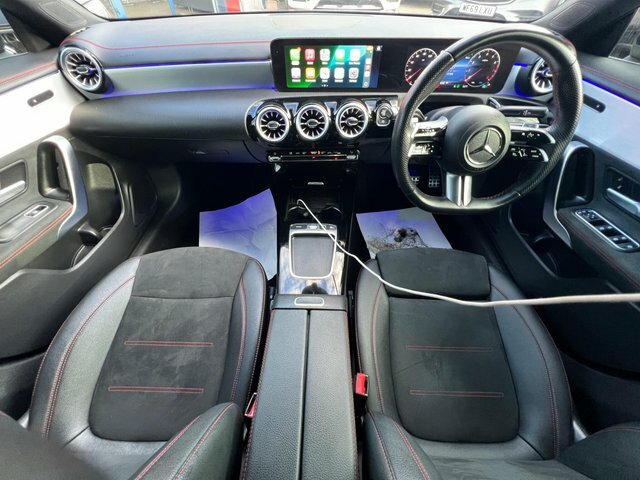 Mercedes-Benz CLA Class 2025 1.3 Cla200h Mhev Amg Line Executive Coupe 7 Black #3