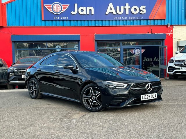 Mercedes-Benz CLA Class 2025 1.3 Cla200h Mhev Amg Line Executive Coupe 7 Black