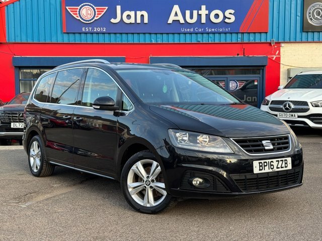 Seat Alhambra 2016 2.0 Tdi Se Lux Dsg Euro 6 Ss Black
