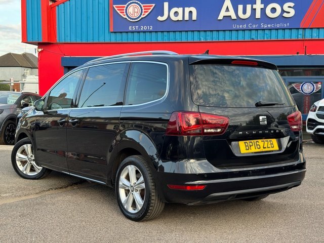 Seat Alhambra 2016 2.0 Tdi Se Lux Dsg Euro 6 Ss BP16ZZB Black #2