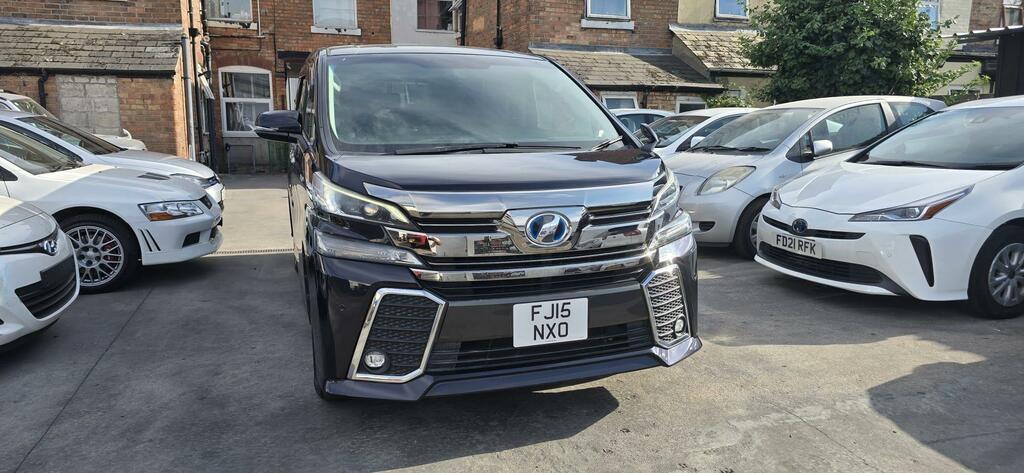 Toyota Vellfire Hybrid E Four Black