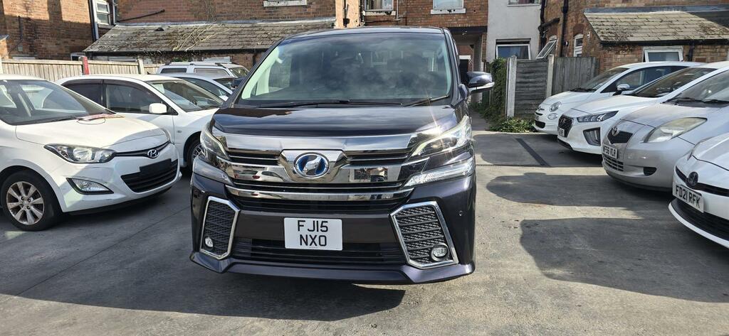 Toyota Vellfire Hybrid E Four FJ15NXO Black #3