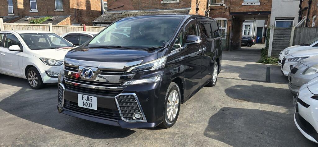 Toyota Vellfire Hybrid E Four FJ15NXO Black #4