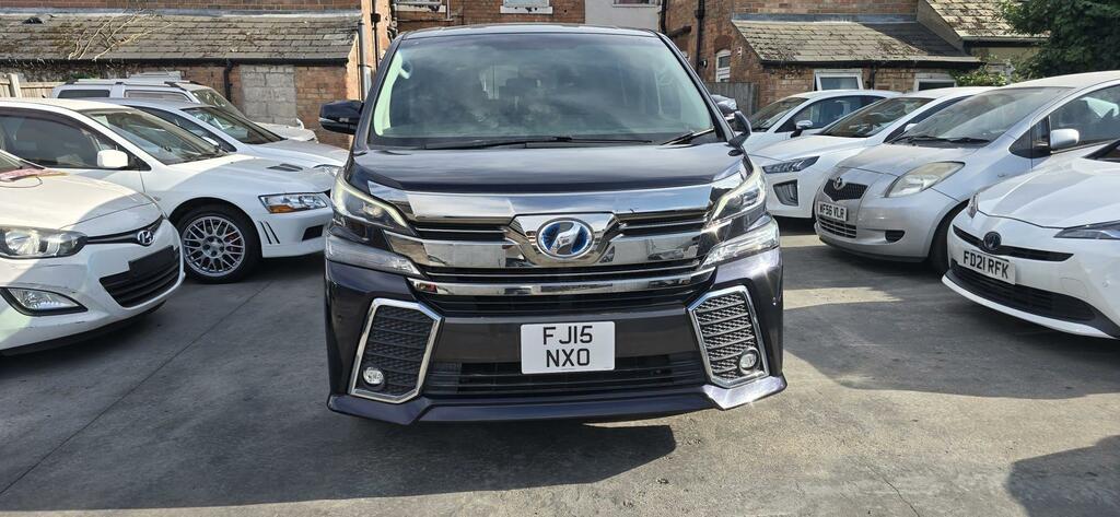 Toyota Vellfire Hybrid E Four FJ15NXO Black #2