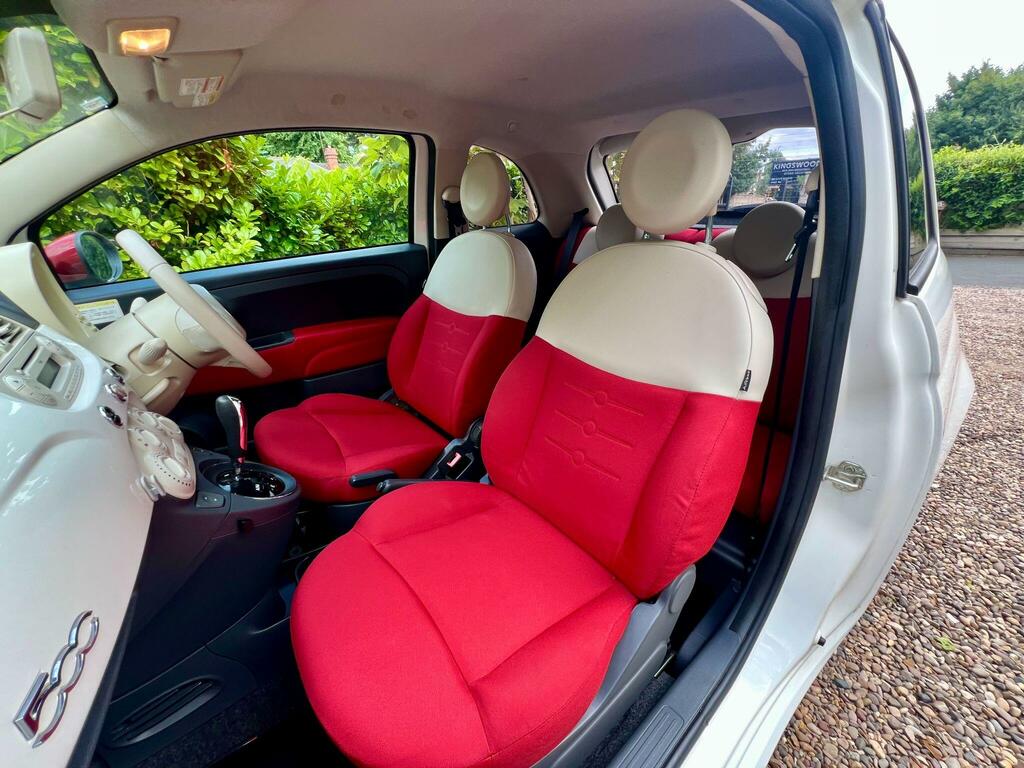 Fiat 500 1.2L 1.2 Lounge Euro 5 Ss White #16