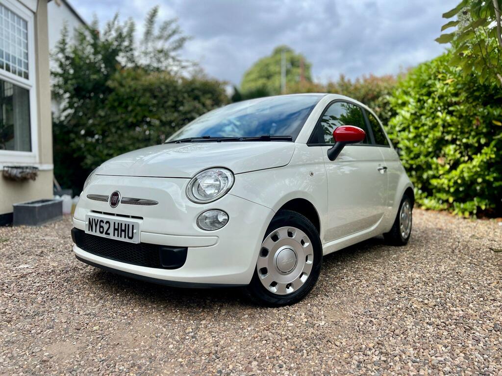 Fiat 500 S White #4