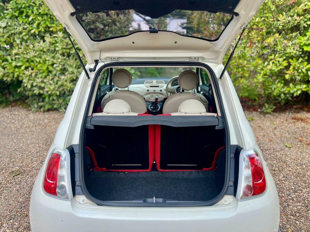 Fiat 500 1.2L 1.2 Lounge Euro 5 Ss White #7