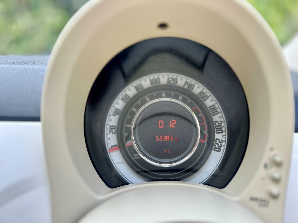 Fiat 500 1.2L 1.2 Lounge Euro 5 Ss White #13