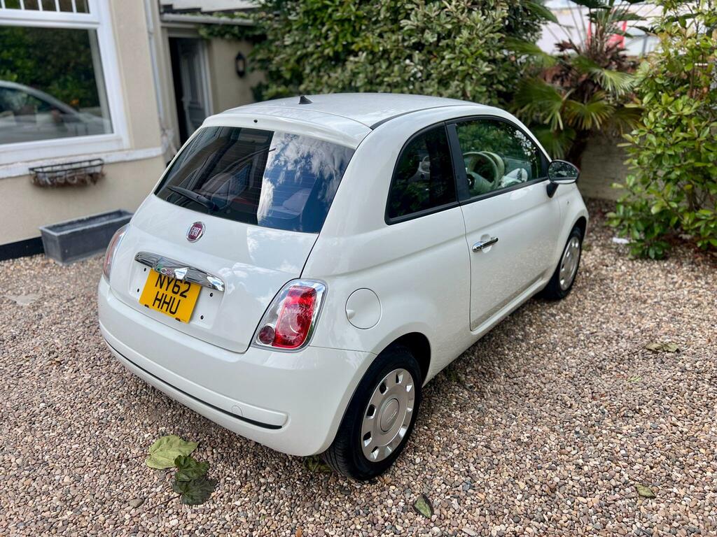 Fiat 500 1.2L 1.2 Lounge Euro 5 Ss White #8