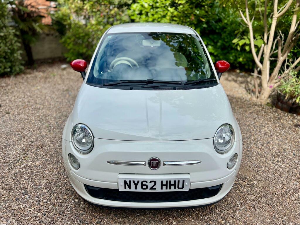 Fiat 500 S White #3