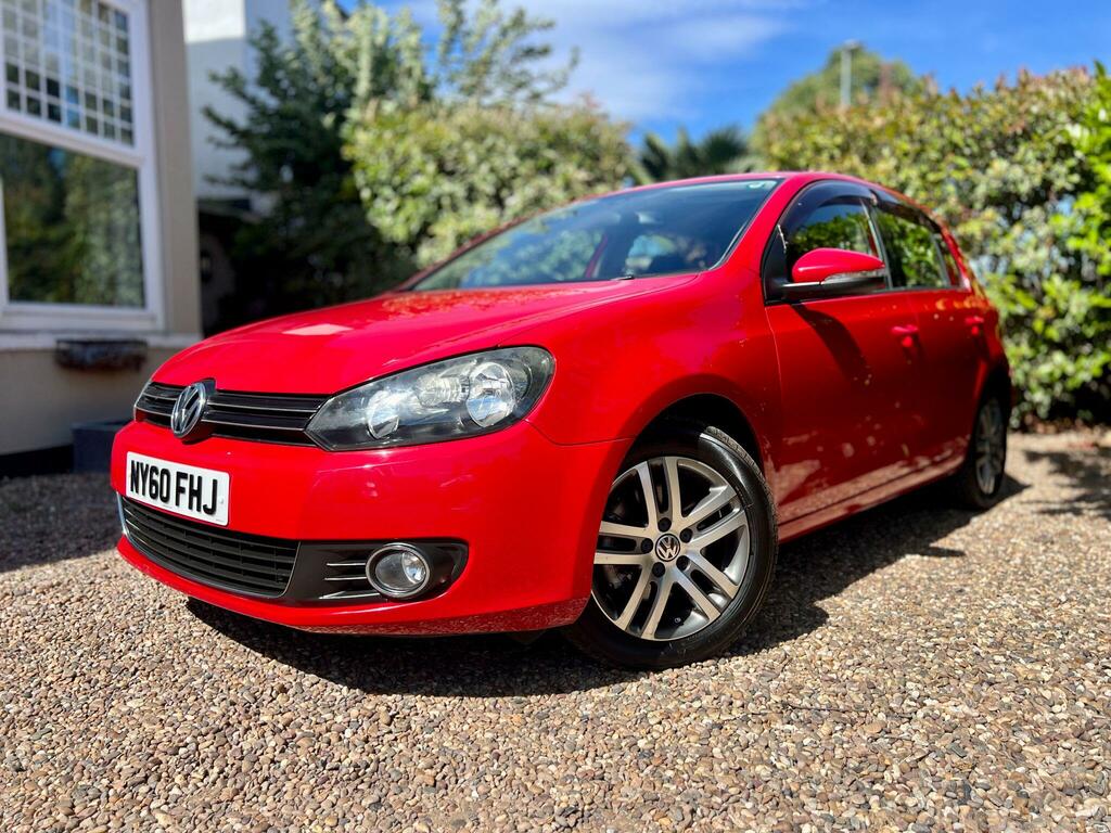 Volkswagen Golf S Red #4