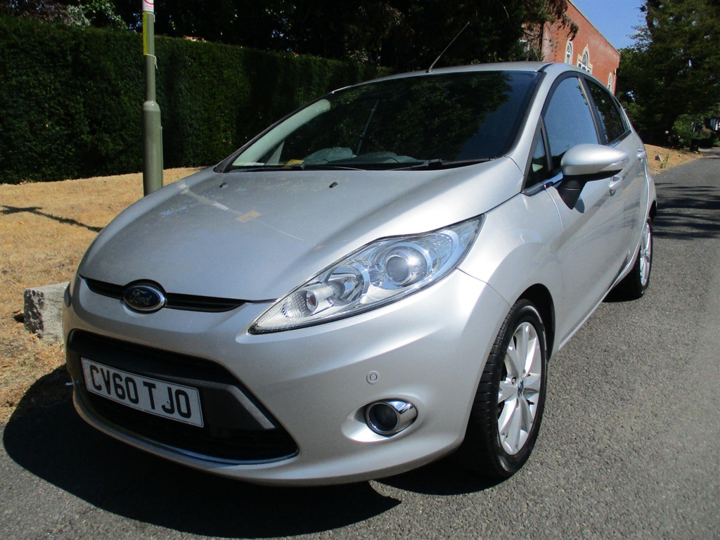 Ford Fiesta 1.25 Zetec Hatchback 133 Gkm, Blue #2