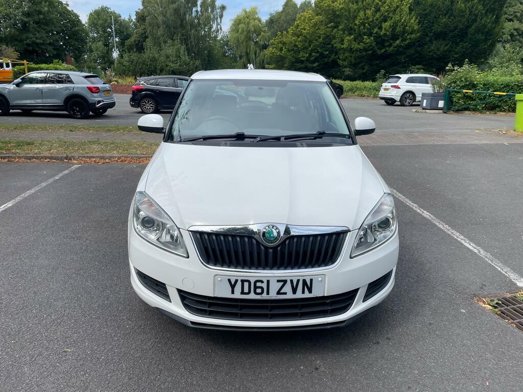 Skoda Fabia Se White #2