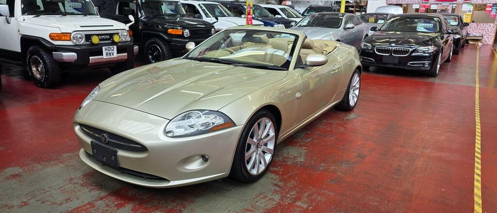 Jaguar XK Convertible 4.2 V8 Euro 4 300Ps Ulez Free Gold #2