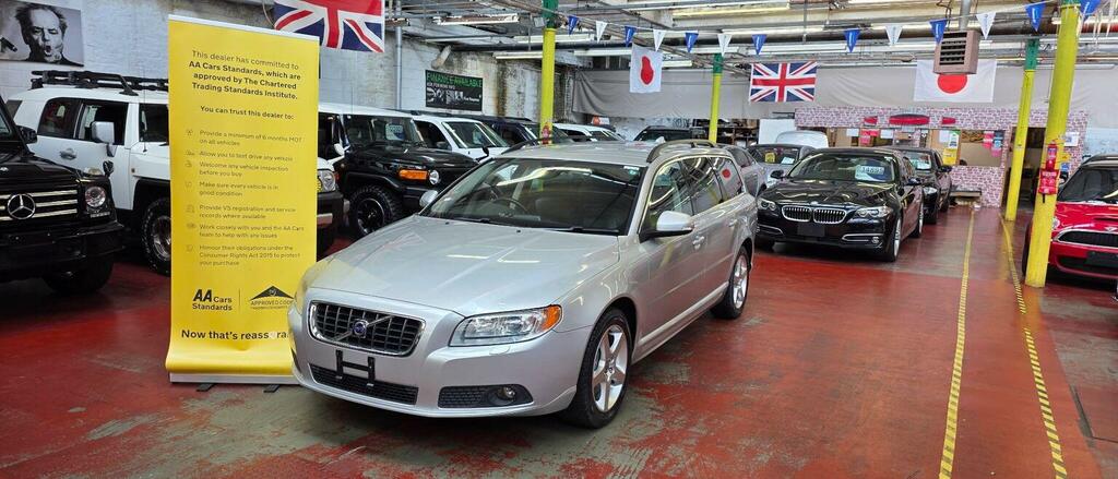 Volvo V70 Estate 2.5T Se Geartronic Euro 5 200959 JCF2231 Silver