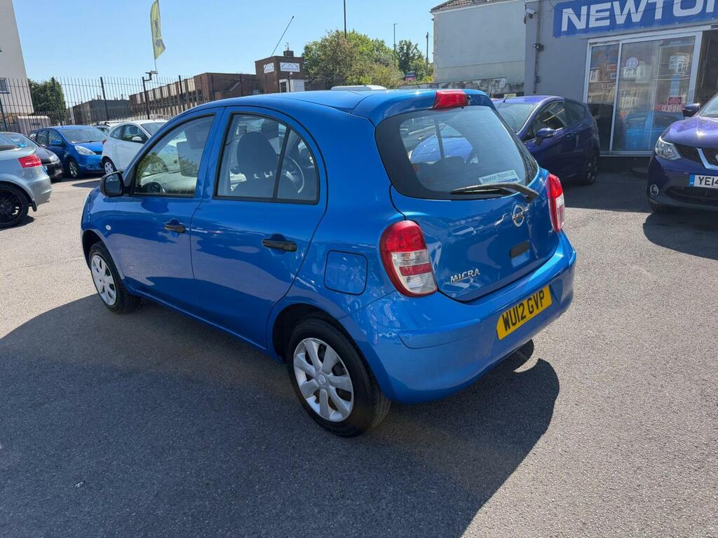 Nissan Micra Hatchback 1.2 12V Visia Euro 5 201212 Blue #5