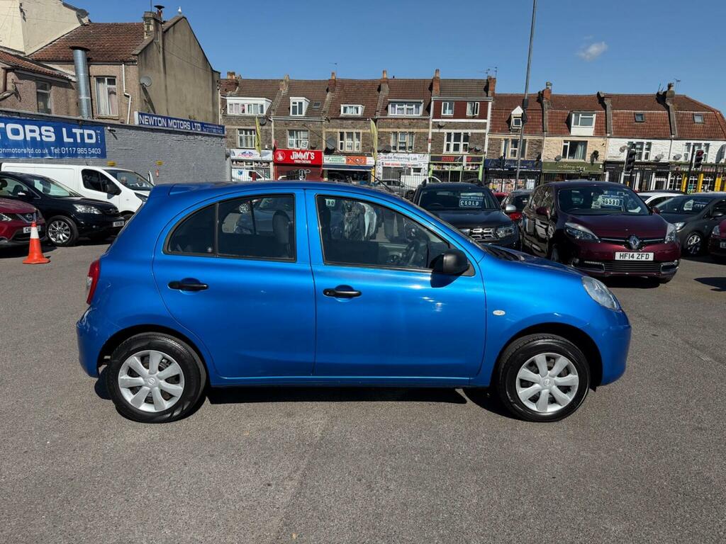 Nissan Micra Hatchback 1.2 12V Visia Euro 5 201212 Blue #2