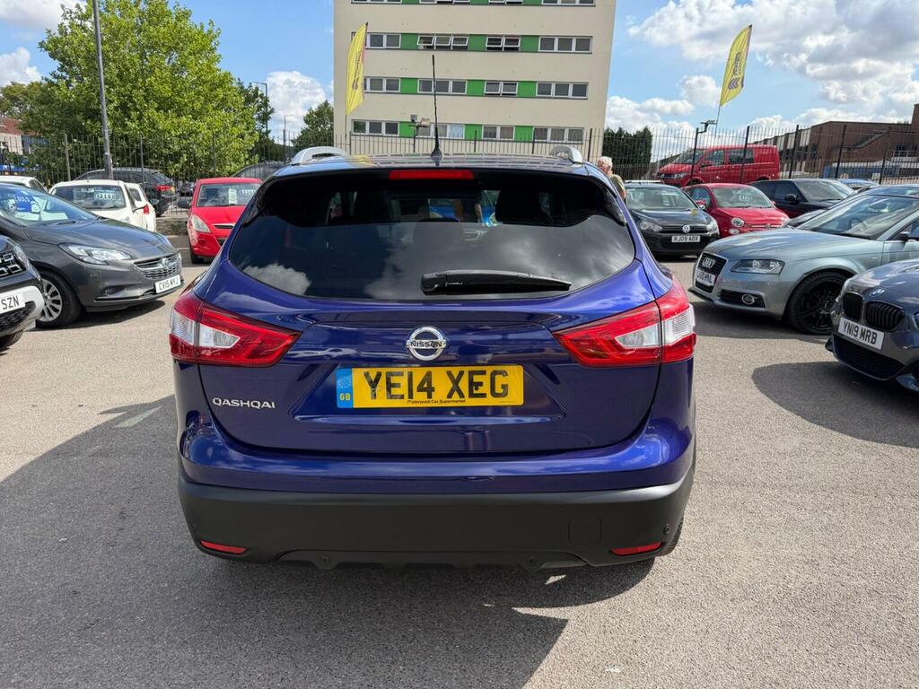 Nissan Qashqai Suv 1.2 Dig-t Tekna 2Wd Euro 5 Ss 201414 YE14XEG Blue #4