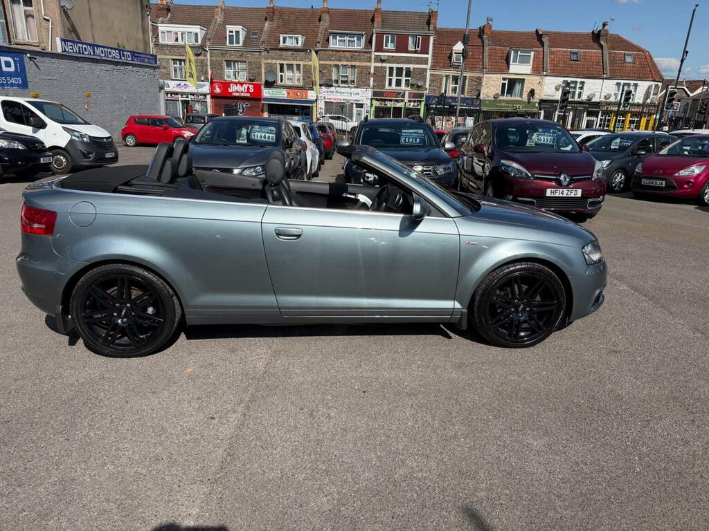 Audi A3 Cabriolet 2.0 Tdi S Line Euro 5 Ss Grey #2