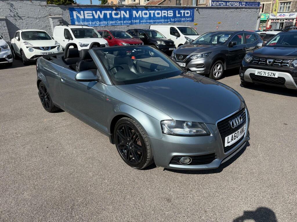 Audi A3 Cabriolet 2.0 Tdi S Line Euro 5 Ss Grey