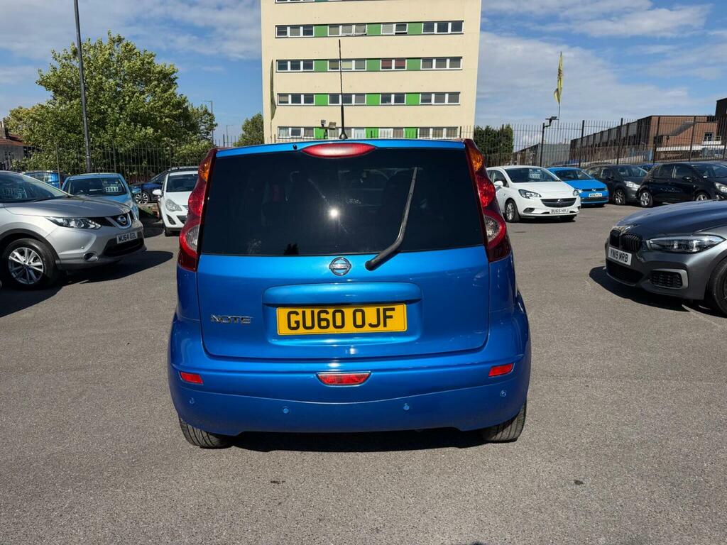 Nissan Note Hatchback 1.6 16V Tekna Euro 4 201060 Blue #4
