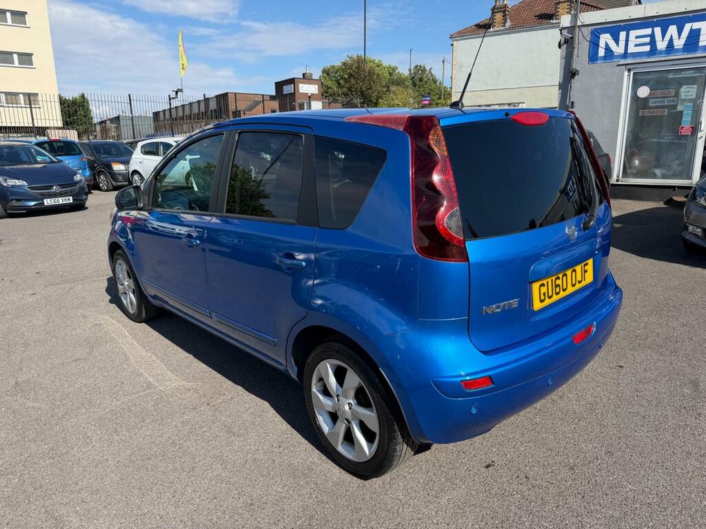 Nissan Note Hatchback 1.6 16V Tekna Euro 4 201060 Blue #5