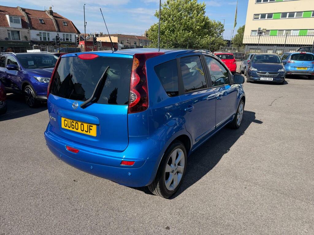 Nissan Note Hatchback 1.6 16V Tekna Euro 4 201060 Blue #3