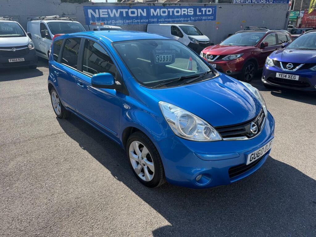 Nissan Note Hatchback 1.6 16V Tekna Euro 4 201060 Blue