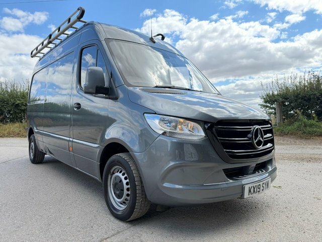 Mercedes-Benz Sprinter 2019 2.1 314 Cdi Panel Van Fwd L Grey #3