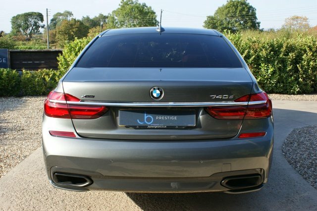BMW 7 Series Saloon 3.0 730D M Sport Euro 6 Ss 201 Grey #16