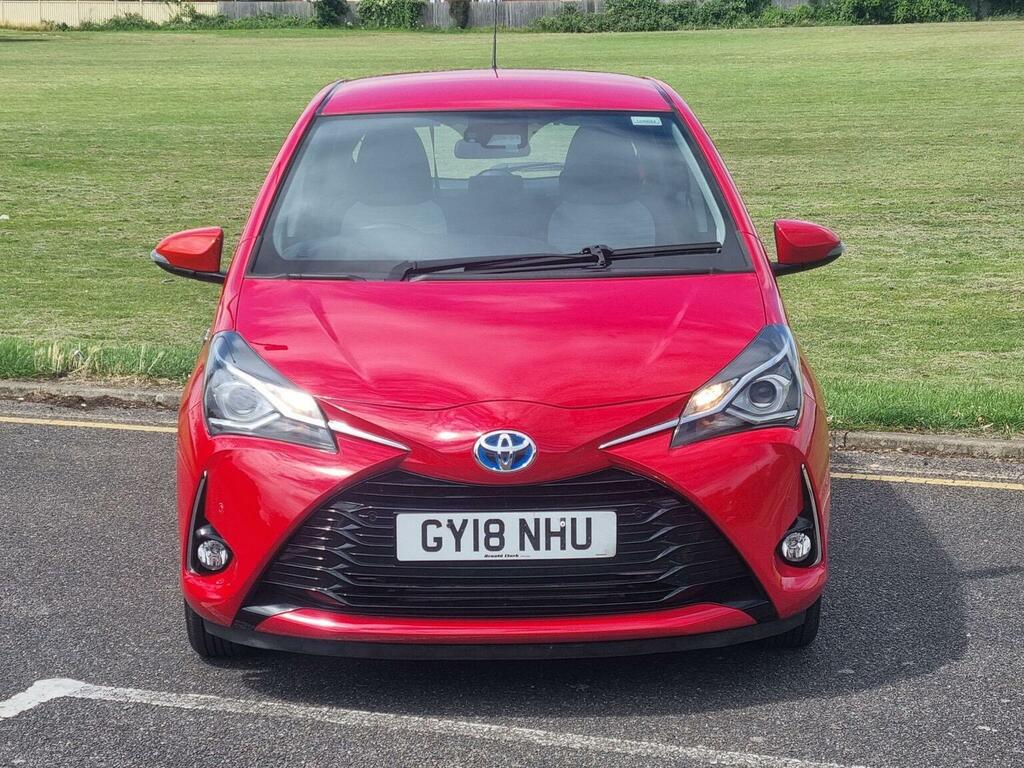 Toyota Yaris Hatchback 1.5 Vvt-h Icon Tech E-cvt Euro 6 Ss 5 GY18NHU Red #3